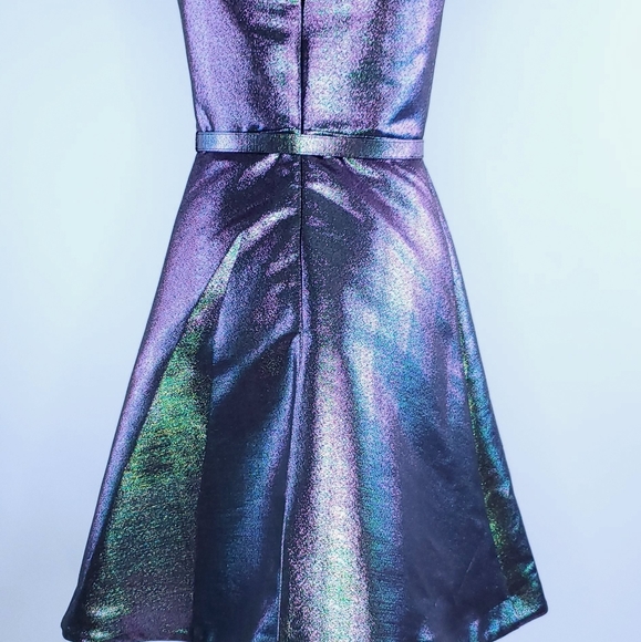 Like new F&F oil slick short party dress - Picture 4 of 4